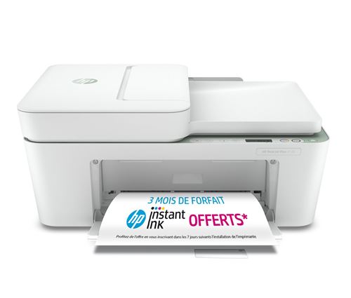 Imprimante Tout-en-un HP DeskJet Plus 4122 Blanc