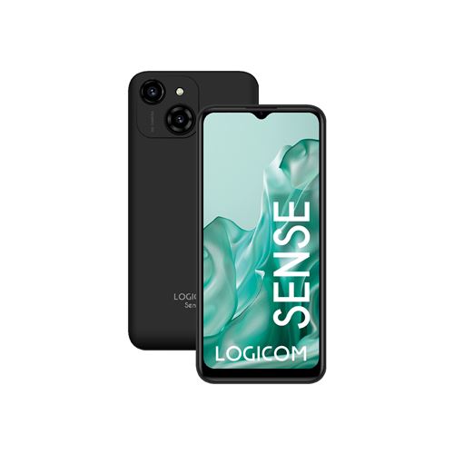 Smartphone Logicom Sense 6,5 Double Nano SIM 64 Go Noir