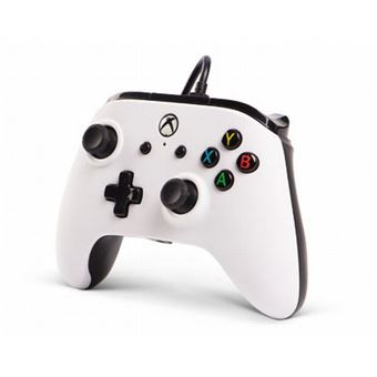 Manette Xbox One PowerA filaire Blanc