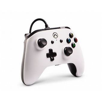 Manette Xbox One PowerA filaire Blanc