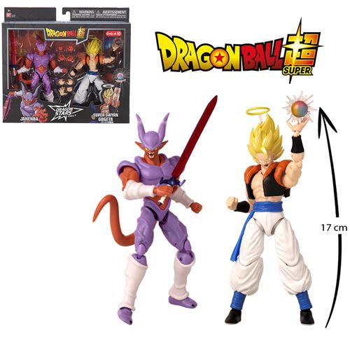 Pack de 2 Figurines Dragon Ball Z Dragon Stars Battle 17 cm - Figurine de  collection