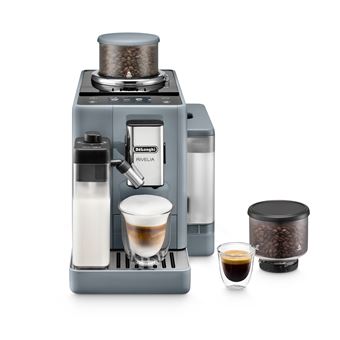 Expresso avec broyeur Delonghi Rivelia Latte FEB4455.G 1450 W Gris Galet