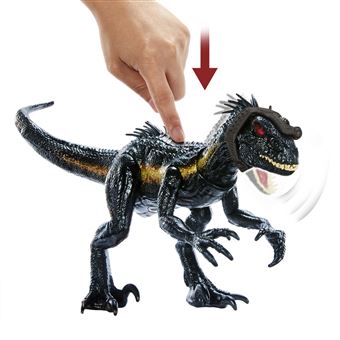 Figurine Jurassic World Indoraptor Attaque Extrême Noir