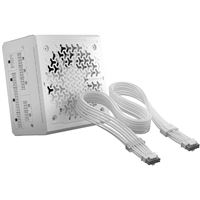CORSAIR RMe Series RM1000e - Alimentation électrique (interne) - ATX12V 3.1/ EPS12V - Cybenetics Platinum - CA 100-240 V - 1000 watt - Europe - blanc