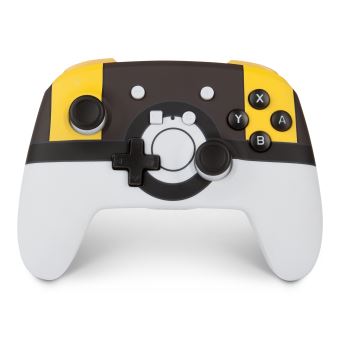 Manette de jeu Nintendo Switch PowerA Ultraball Blanc Jaune et Noir