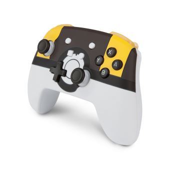 Manette de jeu Nintendo Switch PowerA Ultraball Blanc Jaune et Noir