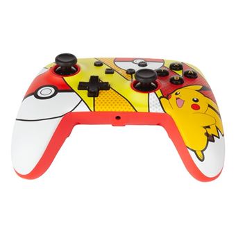 Manette avec fil PowerA Pokemon Pop-Art pour Nintedo Switch