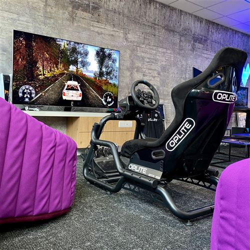 Gaming Sitz Oplite Cockpit GTR S3 Schwarz - (eOne) Chaise gaming - Einkauf  & Preis