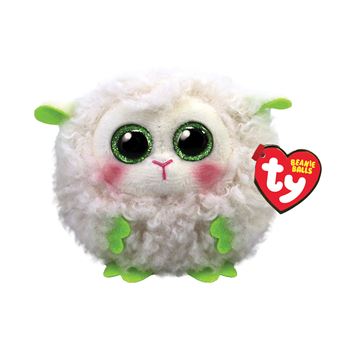 Peluche TY Puffies Baasby Le Mouton Blanc