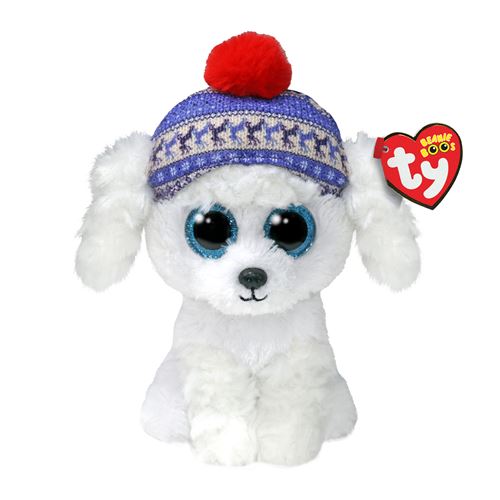 Peluche Ty Beanie Boo's Sleighbell le Chien modèle petit format pour bébé - Image 3