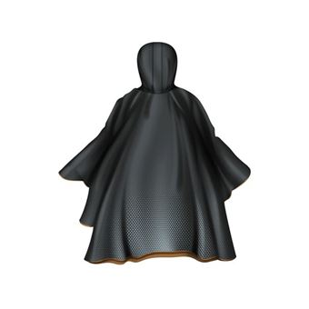 Cape de pluie réfléchissante et imperméable Casr Poncho Premium Noir - 1