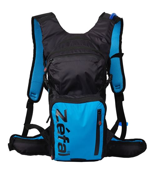 Sac à dos d'hydratation Zéfal Z Hydro Enduro Noir et Bleu