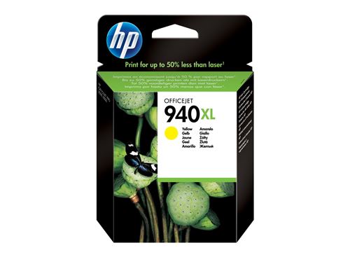 Cartouche HP 940 XL Jaune (C4909AE)