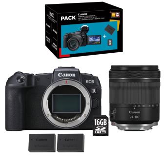 CANON EOS RP+24-105 F4- 7,1 IS STM + 2ND BATTERY