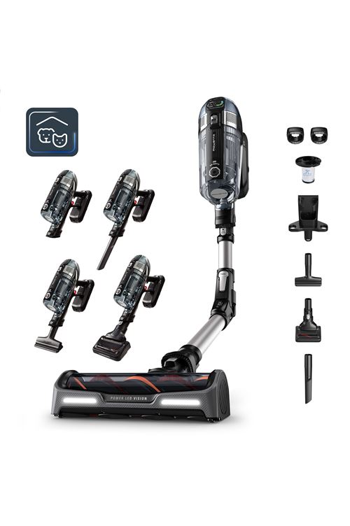 Aspirateur balai Rowenta RH99A9WO‑RA Noir Reconditionné - Rowenta