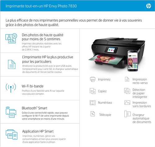 Original HP 303 Schwarze Tintenpatrone – Für HP Envy Photo 7830 Drucker