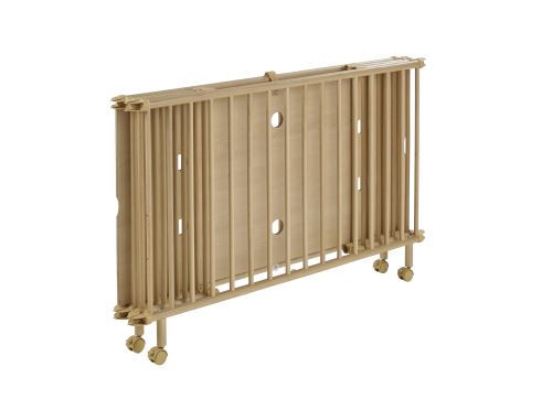 Geuther - Lit bébé pliant en bois blanc Mayla 60x120 - Geuther