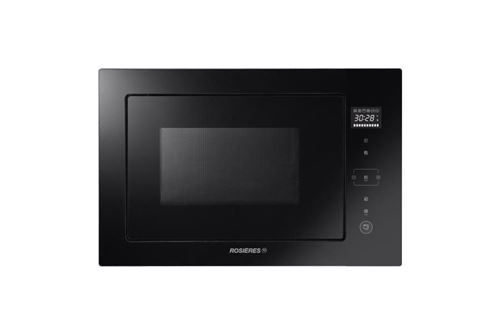 Rosières Origine RMGV25PN - Four micro-ondes grill - encastrable - 25 litres - 900 Watt - noir  -  reconditionné disponible sur Fnac