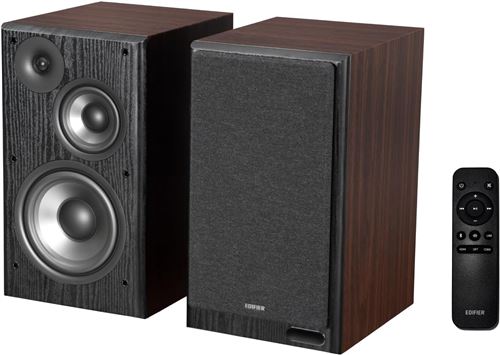 Enceintes actives Edifier R2750DB MKII 2.0 Bluetooth RMS HDMI eARC Bois - vue 3