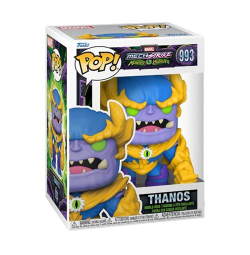 Figurine Funko Pop Marvel Mech Strike Monster Hunters Thanos