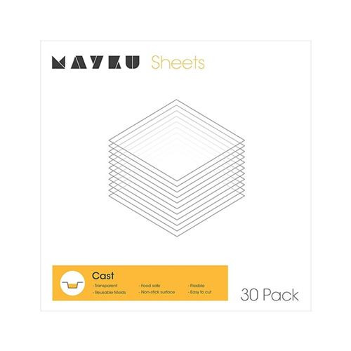 Pack de 30 feuilles Mayku Transparente 0.5 mm