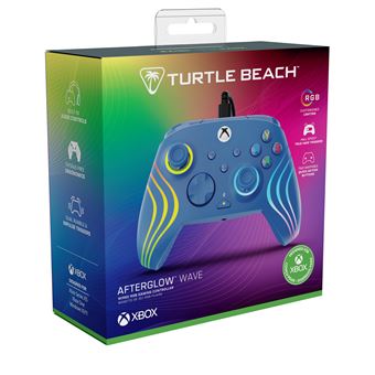 Manette filaire Turtle Beach Afterglow Wave Bleu pour Xbox Series XS Xbox One et Windows