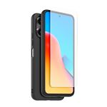 Pack Made For Xiaomi Coque arrière semi-rigide Noir et Protège-écran en verre trempé pour Xiaomi Redmi 12 4G/5G Transparent