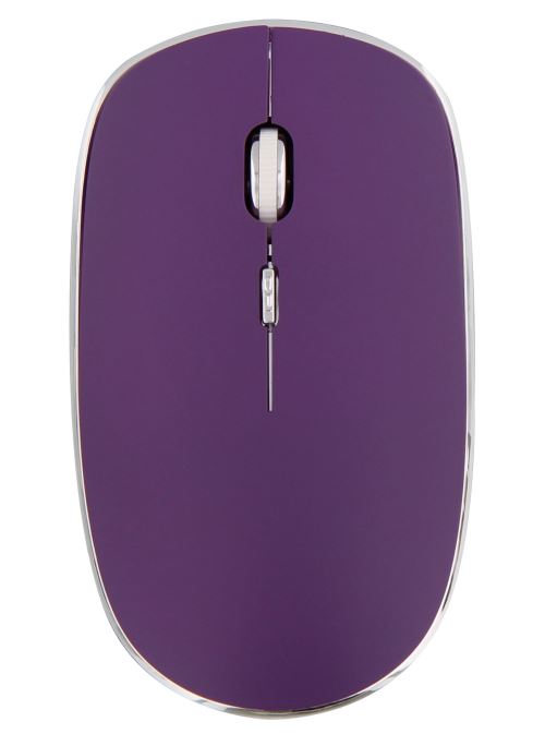 Souris sans fil T'nB Rubby Violet et argent