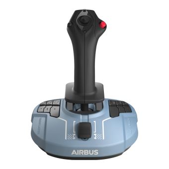 TCA Manette Airbus Edition Thrustmaster Bleu grisé et noir