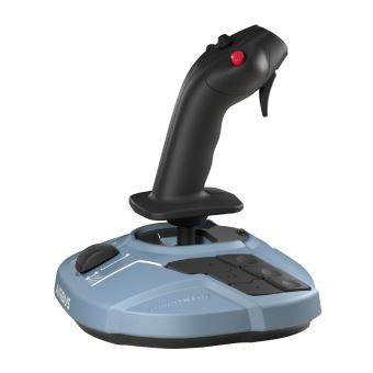 TCA Manette Airbus Edition Thrustmaster Bleu grisé et noir