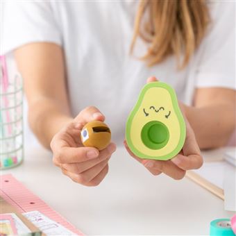 Set gomme avec taille crayon Mr. Wonderful Avocado