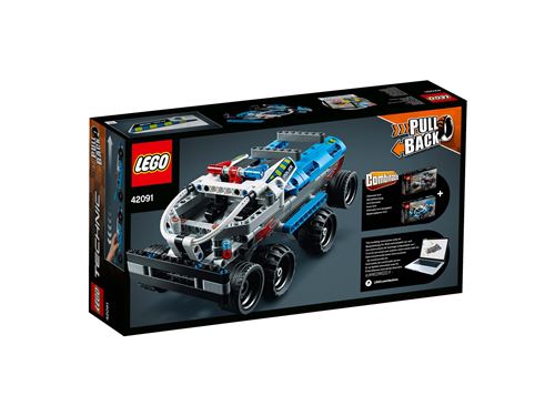 LEGO® Technic 42091 La voiture de police - Lego - Achat & prix