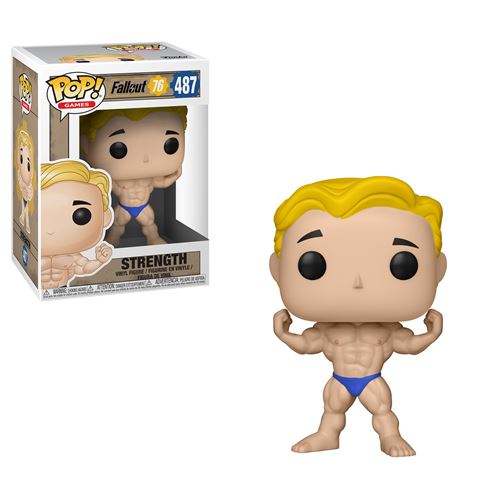 Figurine Funko Pop Games Fallout 76 Vault Boy Strength