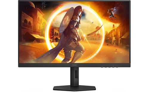 Écran Pc - Aoc - Q27G4Xf - 27 Qhd - Dalle Ips - 180Hz - 0,5Ms - Ajustable En Hauteur - 1 Hdmi 1 Dp - Adaptive Sync - Noir