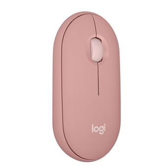 Souris sans fil Bluetooth Logitech Pebble Mouse 2 M350s Rose - 1