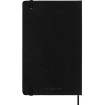 Agenda scolaire Moleskine 2022 2023 Semainier très grand format Rigide Noir