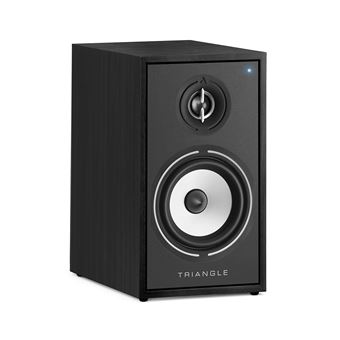 Enceinte connectée HiFi sans fil Bluetooth Borea BR02 BT Noir Cendré Vendue par paire