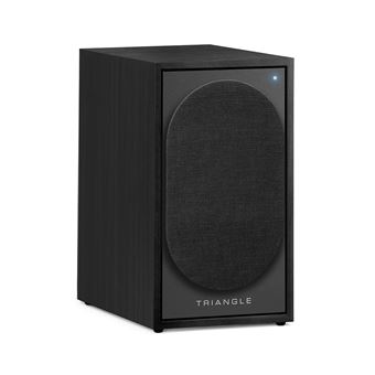 Enceinte connectée HiFi sans fil Bluetooth Borea BR02 BT Noir Cendré Vendue par paire