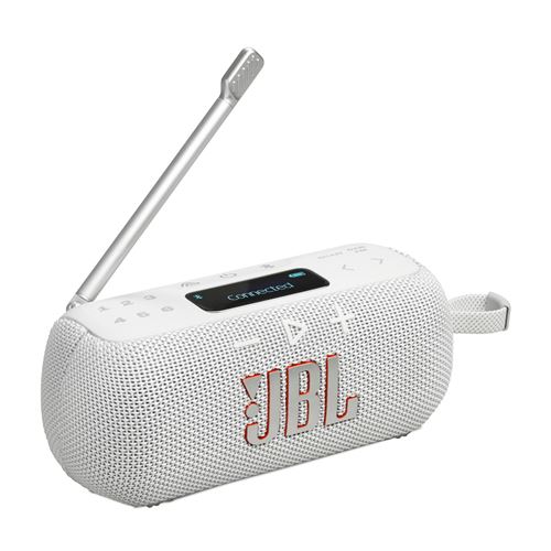 Radio portable Bluetooth DAB DAB+ FM JBL Tuner 3 Blanc
