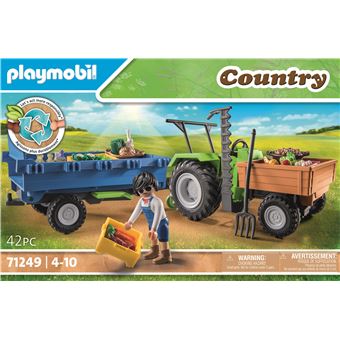 Farm - Grand tracteur électrique - Playmobil