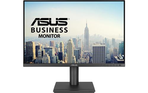 Asus Noir Be248cfn - Écran Led - 24.1" - 1900 X 1200 Wuxga @ 100 Hz - Ips - 350 Cd/M² - 3000:1 - Hdr10 - 5 Ms - Hdmi, 2Xdisplayport, Usb-C - Haut-Parleurs