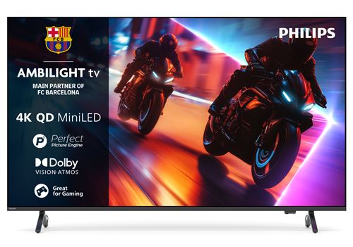 75MLED910 189cm 4K UHD QLED Ambilight VRR 144Hz Smart OS Titan 2025 - vue 2
