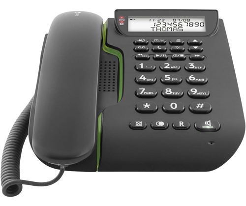 Téléphone Fixe Filaire Doro Comfort 3005 Noir