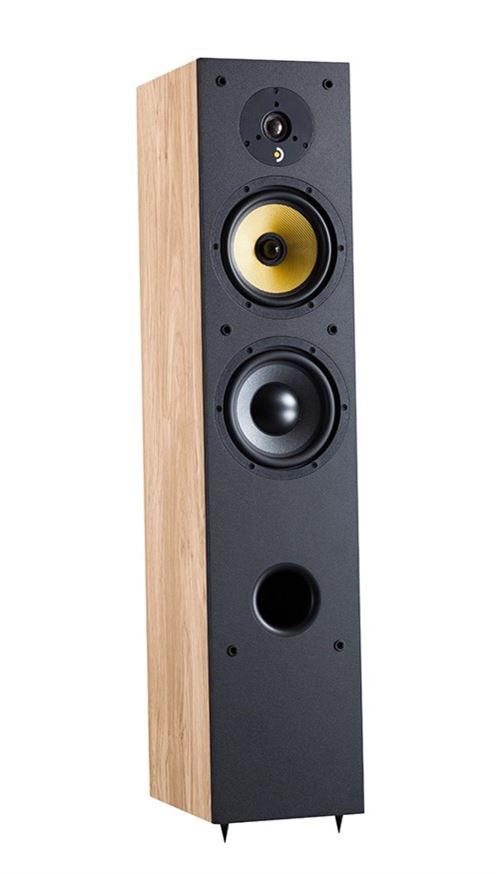 Enceinte Colonne Davis Acoustics Ariane 5 Chêne Clair Vendue À L'Unité