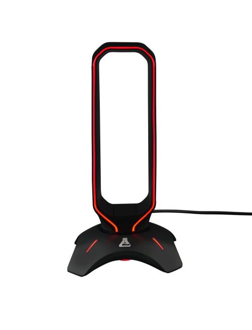 Support de Casque Gaming The G-Lab Radon RGB Noir