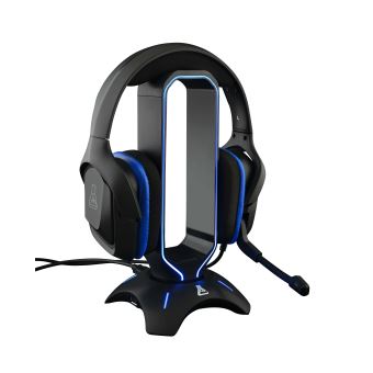 Support de Casque Gaming The G-Lab Radon RGB Noir