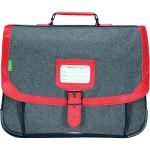 Cartable Tann's Les Chinés Max 38 cm Gris