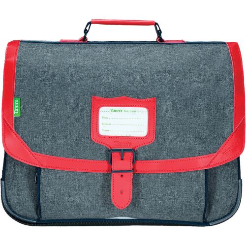 Cartable Tann's Les Chinés Max 38 cm Gris