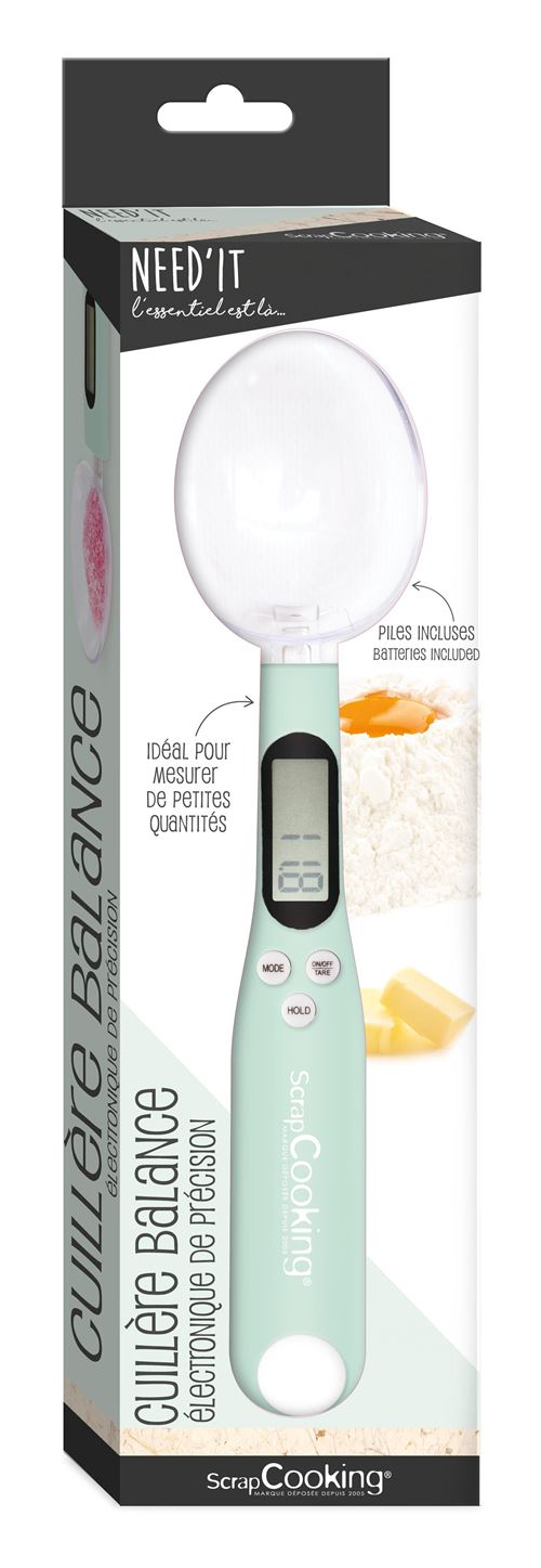 Cuillère balance digitale Scrapcooking 3905 Vert