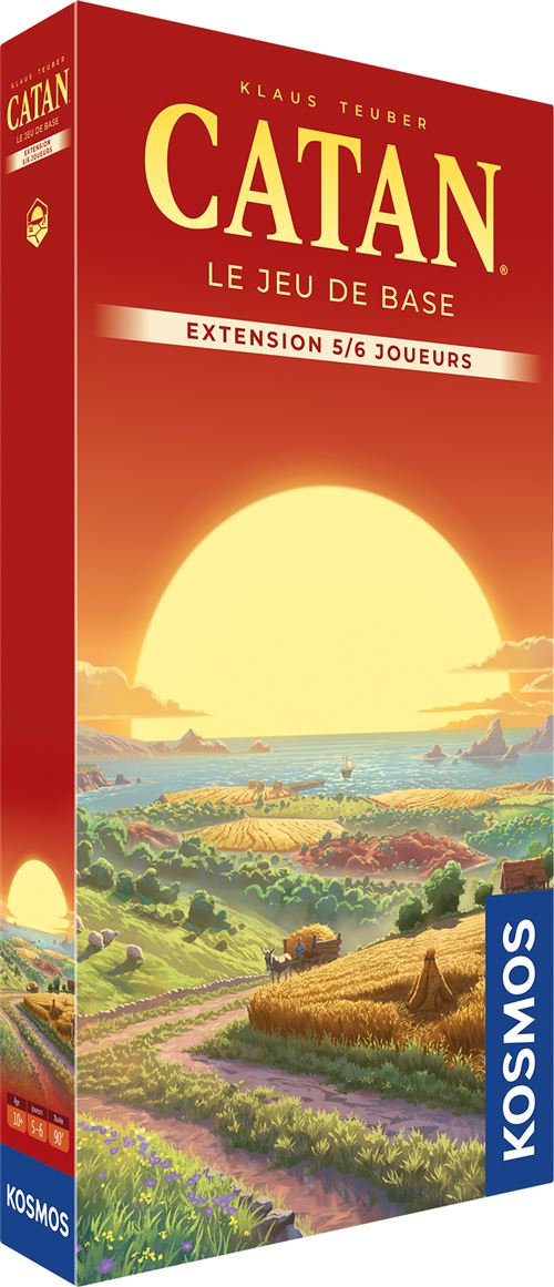 Jeu De Société Asmodee Catan – Stratégie Éco 3 à 4 Joueurs - vue 9